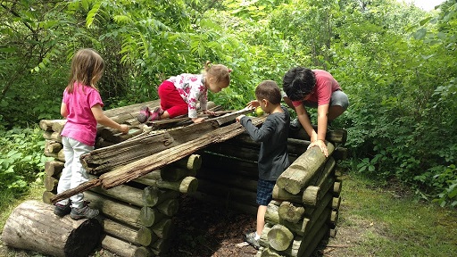 Exploring A Pioneer Log Cabin